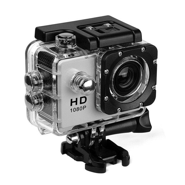 ขี่จักรยานว่ายน้ำท่องกล้อง HD 2 go Full HD 480P กล้องแอ็คชั่น C10 pro 30M กล้องกลางแจ้งกันน้ำกล้องวิดีโอขนาดเล็ก