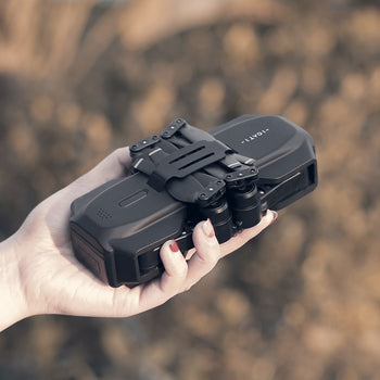 GPS โดรน 4K พร้อมกล้อง ช่วงแสง ควอดคอปเตอร์ HD WIFI ของเล่นวางตำแหน่งมืออาชีพแบบพับได้ เฮลิคอปเตอร์โดรน